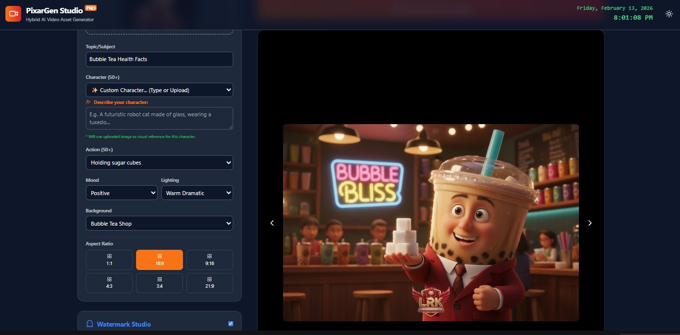 PIXAR GEN STUDIO PRO
