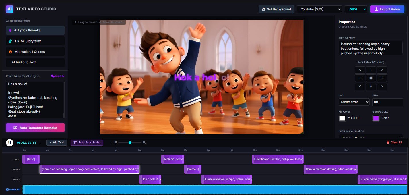 TEXT TO VIDEO STUDIO