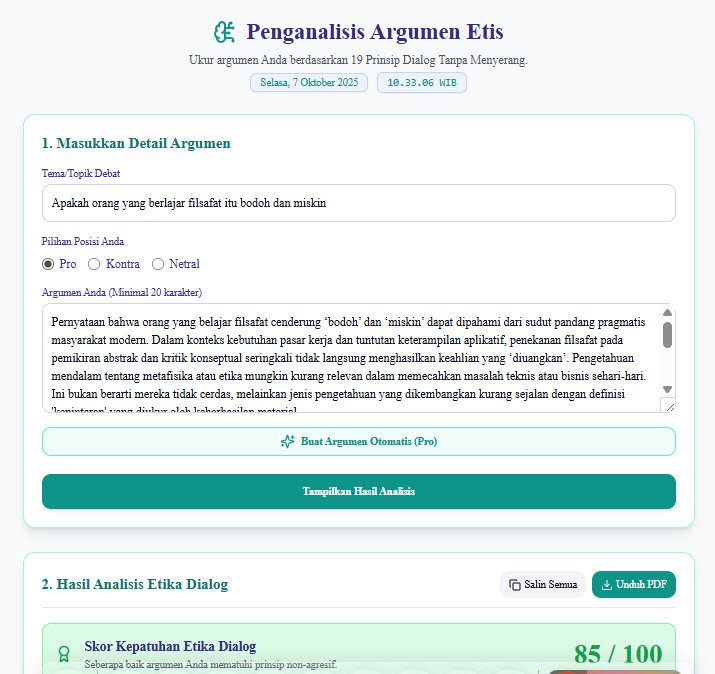 PENGANALISIS ARGUMEN ETIS