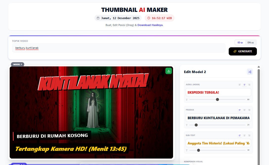THUMBNAIL AI MAKER