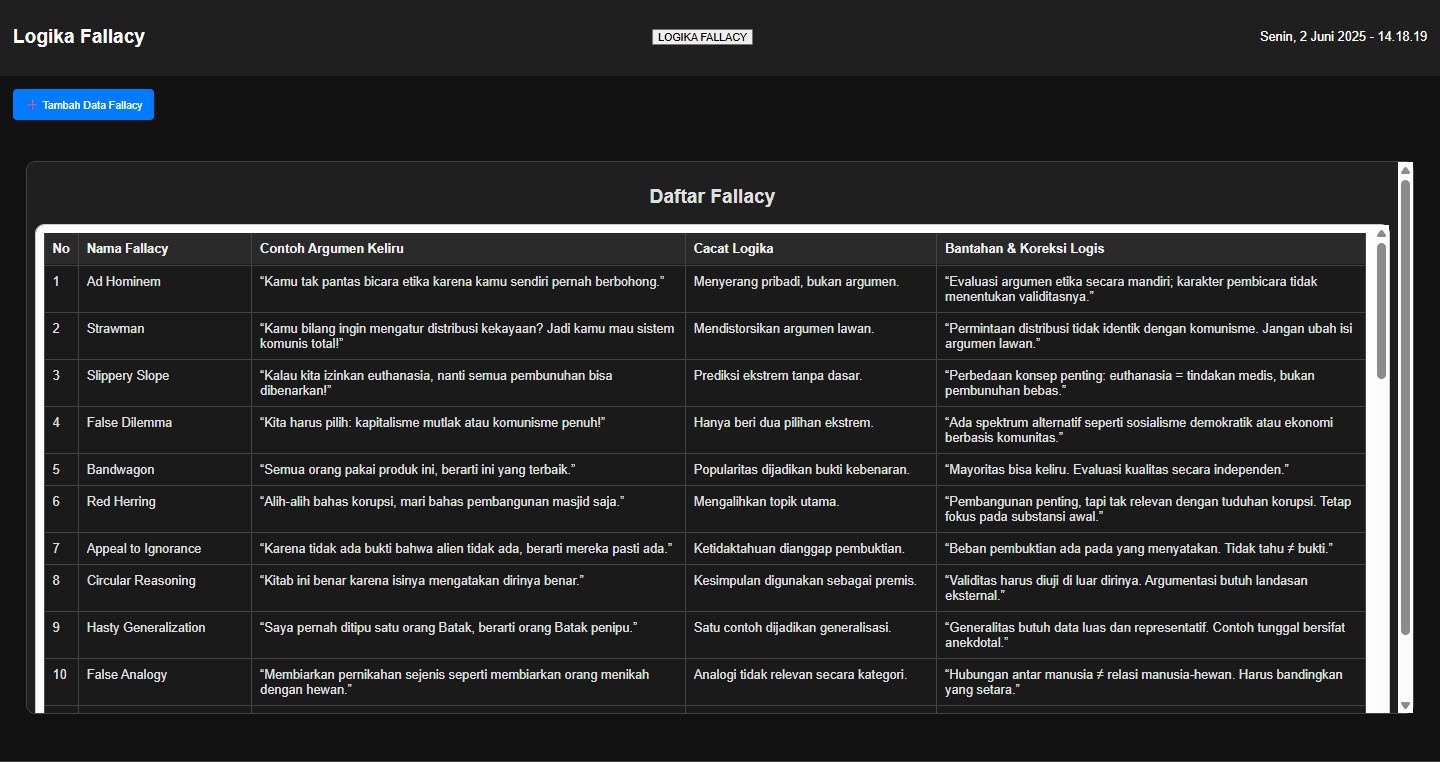 LOGIKA FALLACY APP