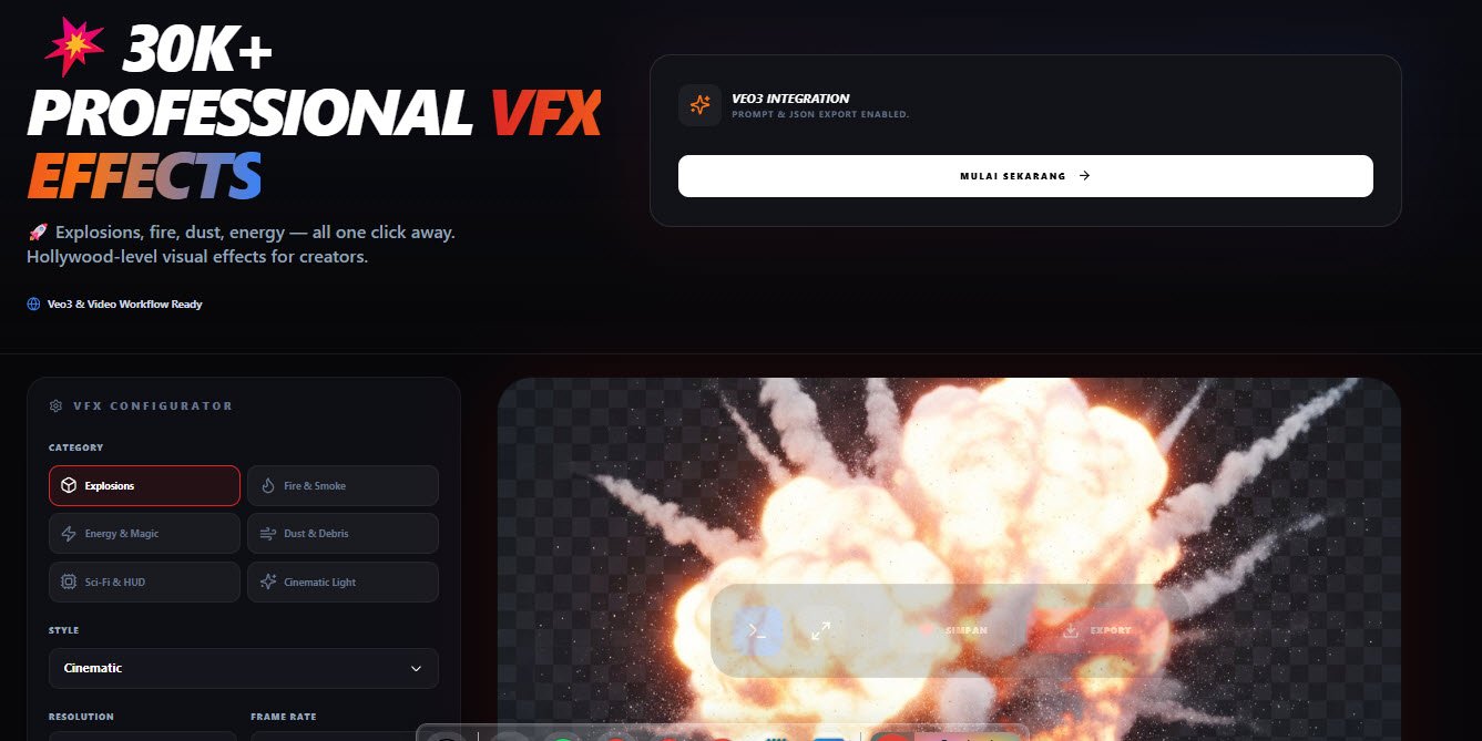 30K VFX EFFECTS