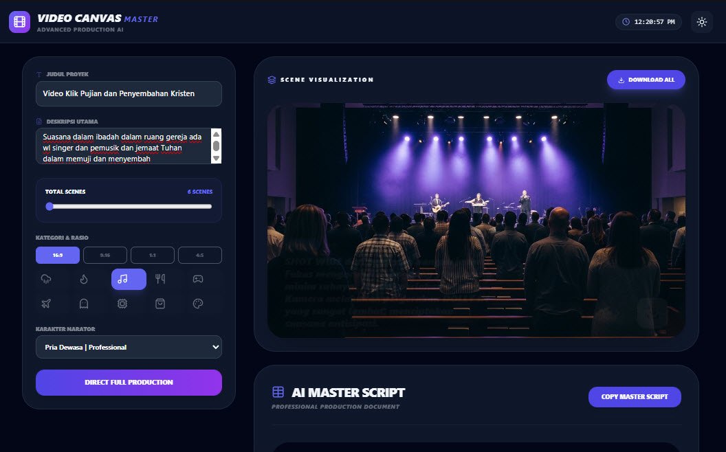 VIDEO CANVAS MASTER