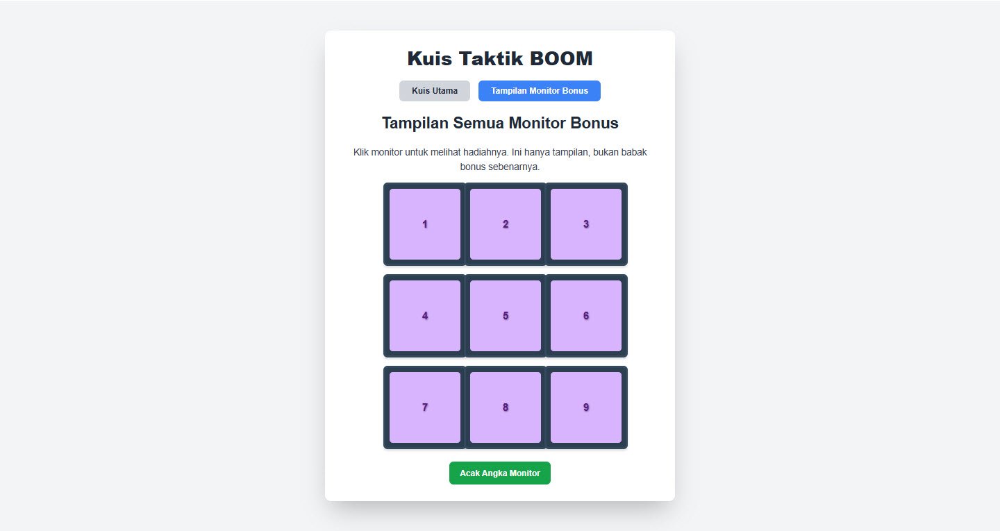KUIS TAK TIK BOOM