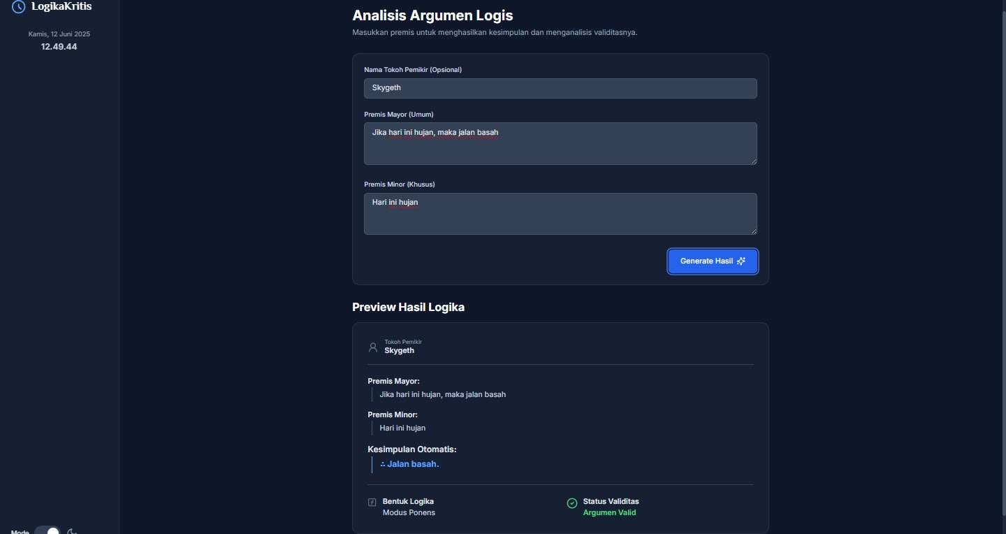 APP LOGIKA KRITIS