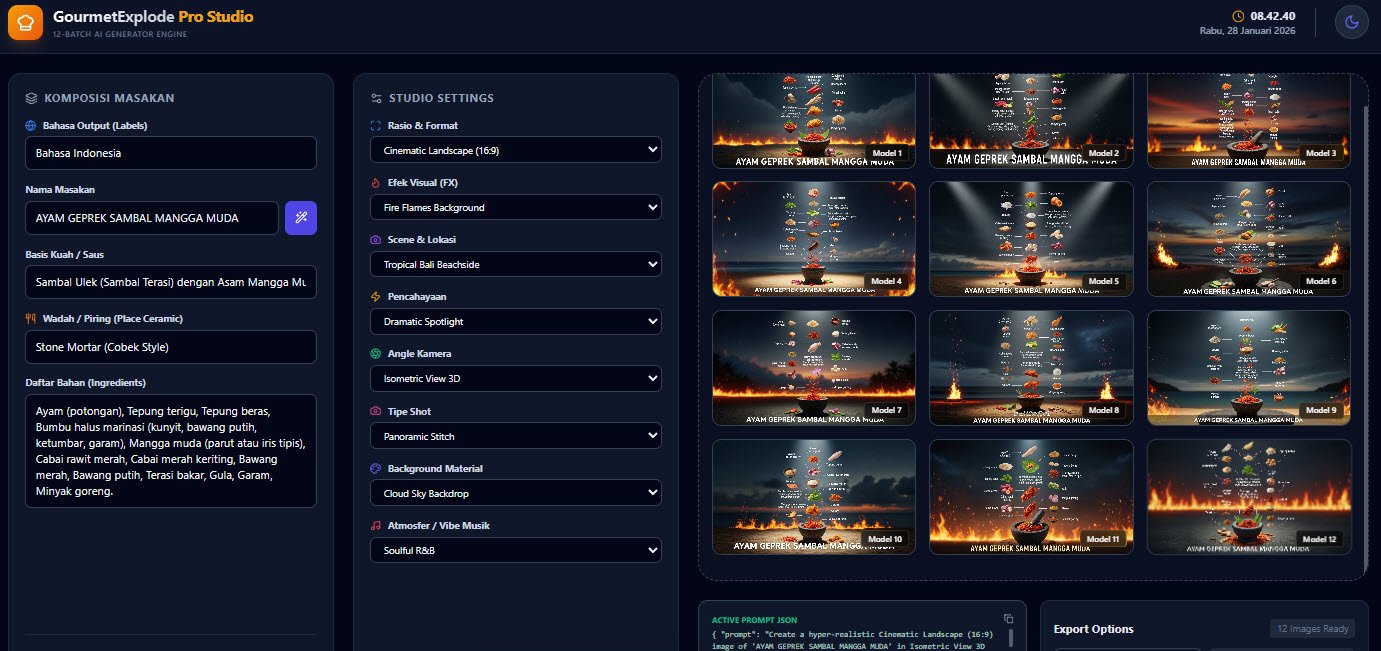 GOURMET EXPLODE PRO STUDIO