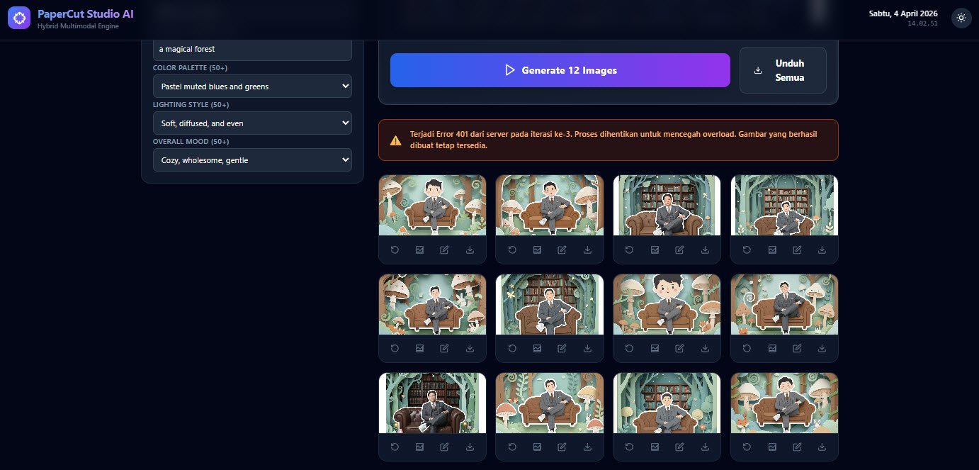PAPERCUT STUDIO AI